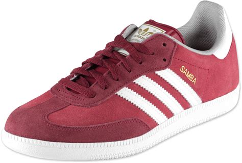 rot weiße adidas schuhe|adidas samba schuhe.